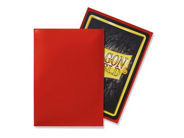 Dragon Shield: Classic Sleeves - Crimson 100Ct Card Sleeves Dragon Shield