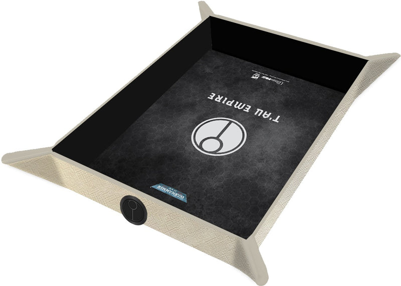 Ultra Pro: Magnetic Foldable Rectangle Dice Tray - "T'au Empire" Warhammer 40k Dice & Gaming Accessories Ultra Pro