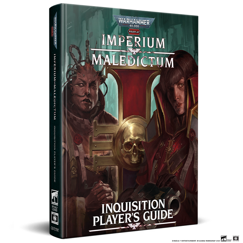 Warhammer 40,000: Roleplay - Imperium Maledictum Inquisition Player's Guide Tabletop RPGs CUBICLE 7