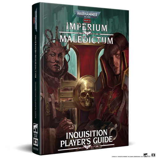 Warhammer 40,000: Roleplay - Imperium Maledictum Inquisition Player's Guide Tabletop RPGs CUBICLE 7