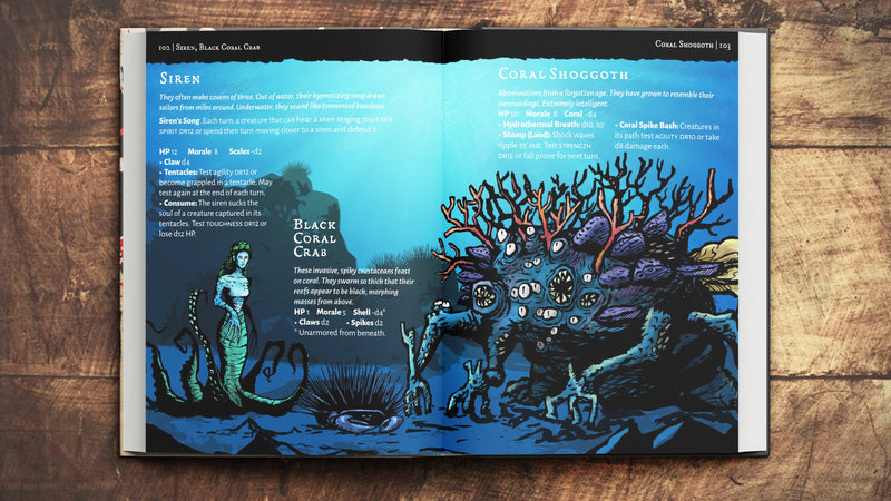 Pirate Borg RPG: Core Rulebook Tabletop RPGs Free League