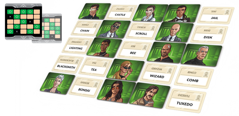 Codenames: Duet (Second Edition) Board Games Czech Games Edition