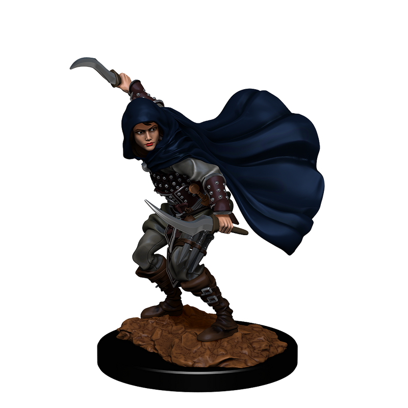 Pathfinder Battles Miniatures: W14 Human Rogue Female RPG Miniatures WizKids