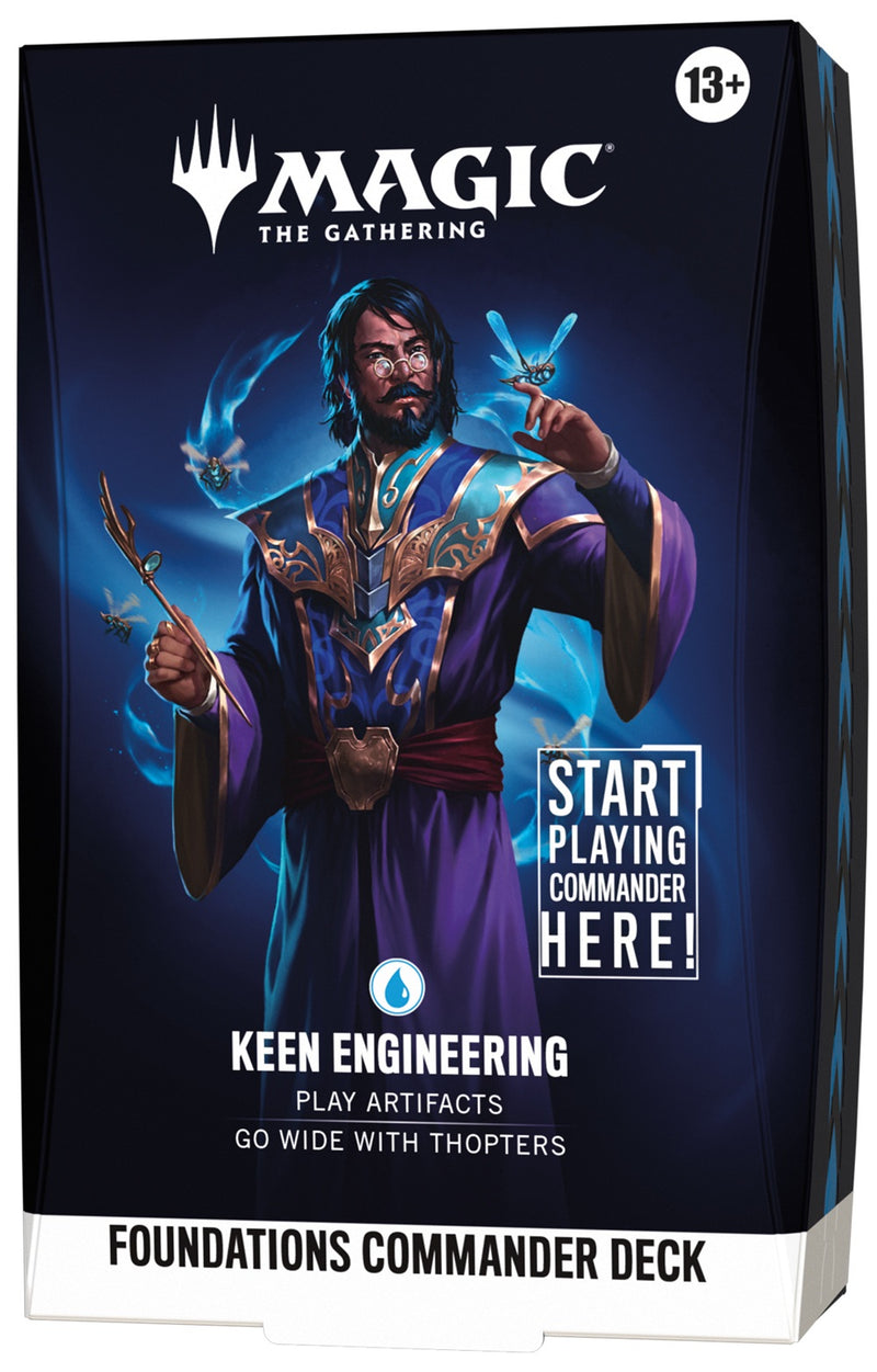 MTG Foundations - Commander Deck (Keen Engineering) MTG Sealed Magic: The Gathering