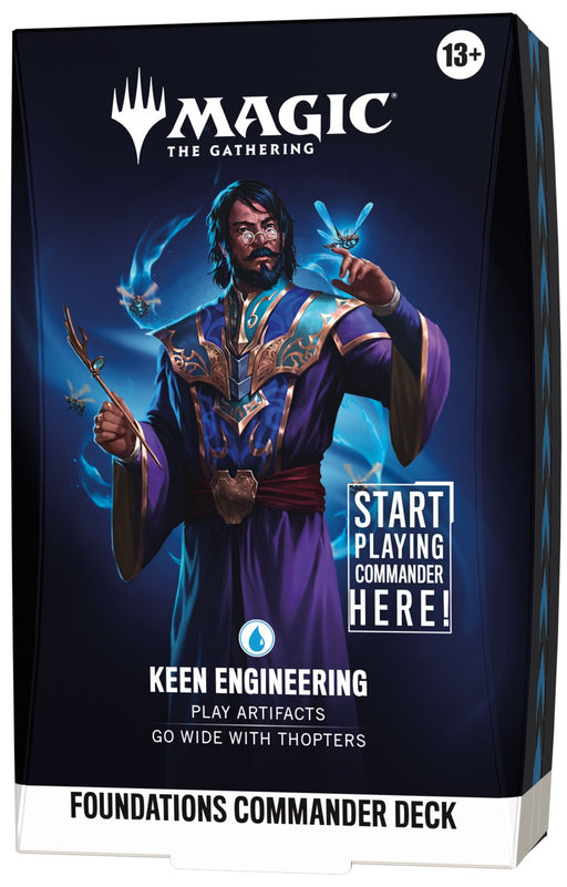 MTG Foundations - Commander Deck (Keen Engineering) MTG Sealed Magic: The Gathering