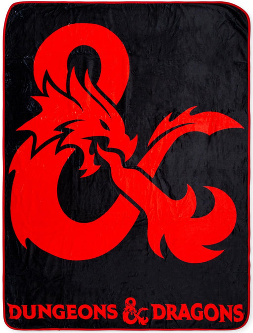 Fleece Throw Blanket: D&D Logo 45"x60" Toys & Plushes Toynk Toys