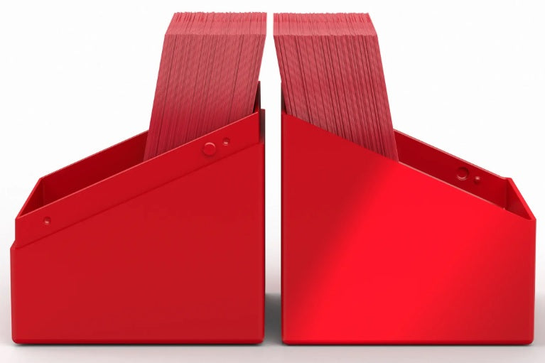 Ultimate Guard: Boulder 100+ - Solid Red Deck Boxes & Storage Ultimate Guard