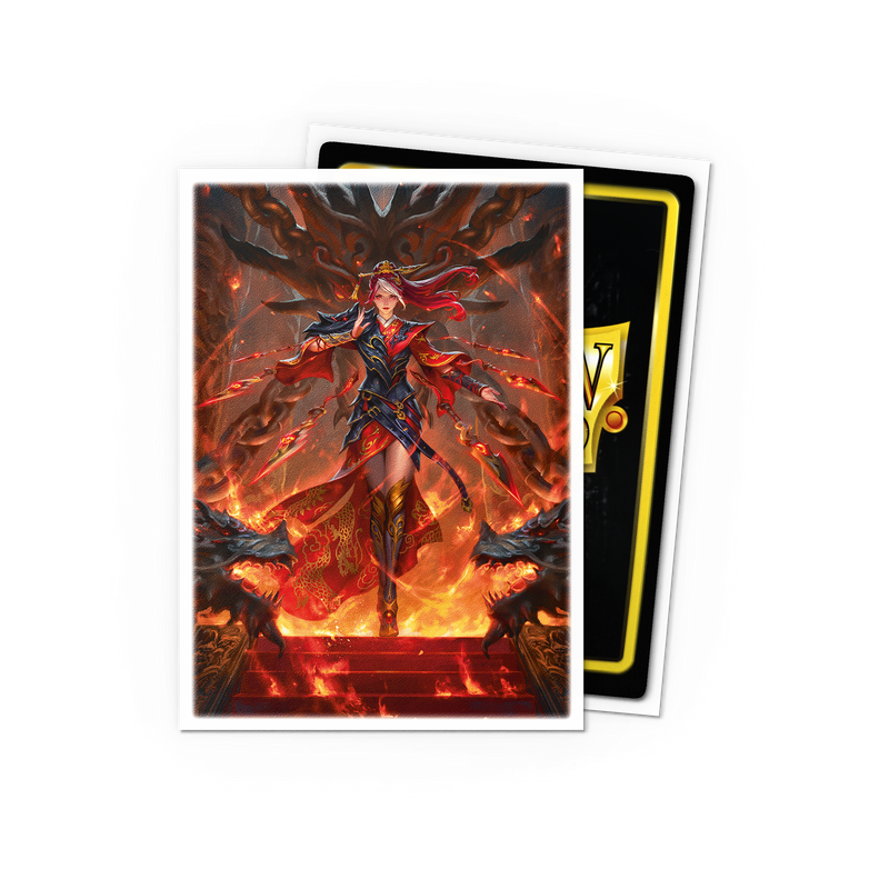 Dragon Shield: Matte Art Sleeves - "Cindra" Flesh and Blood 100Ct Card Sleeves Dragon Shield