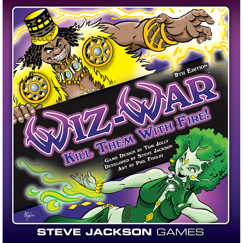 Wiz-War (2023) Board Games Steve Jackson   