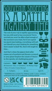 Souvenirs from Venice Board Games Oink Games