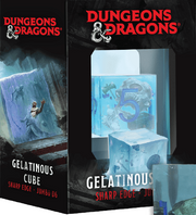 FanRoll: Jumbo D6 Die - Gelatinous Cube (40mm) Dice & Gaming Accessories Metallic Dice Games