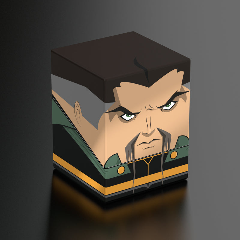 Ultimate Guard: Squaroes 100+ - "Ra's al Ghul" DC Batman Gotham City Deck Boxes & Storage Ultimate Guard
