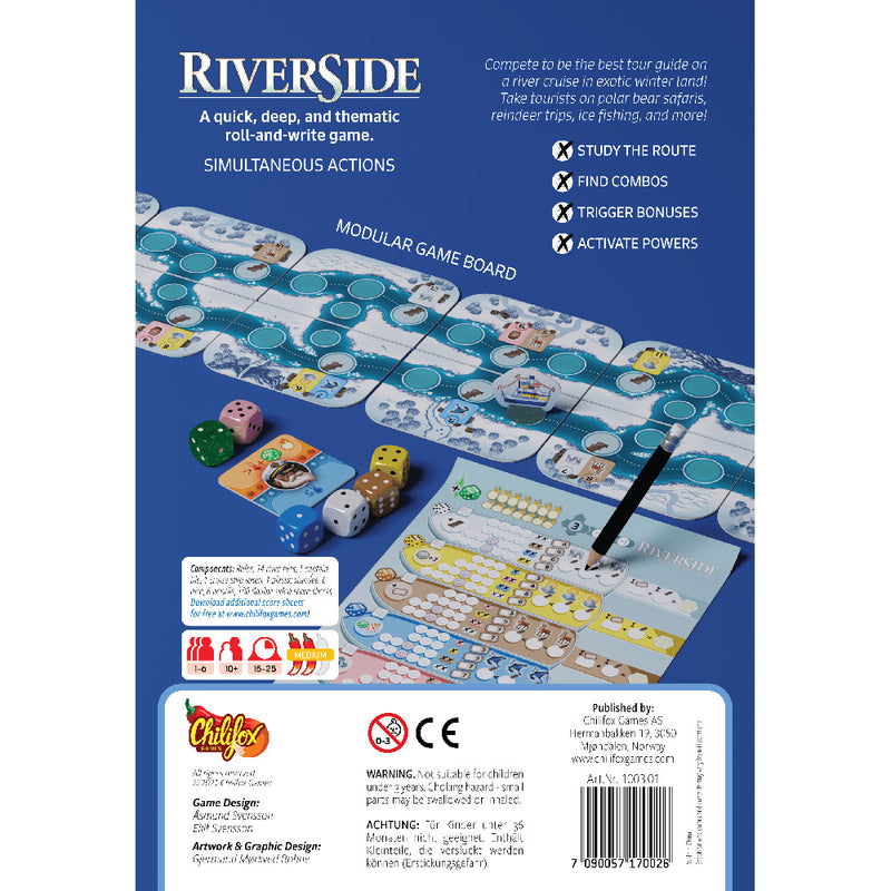 RiverSide Board Games Stronghold Games