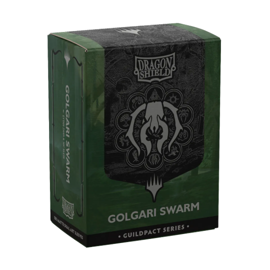 Dragon Shield: Dual Matte Art Sleeves - "Golgari Swarm" MTG Guildpact Series 100Ct Card Sleeves Dragon Shield