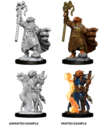 D&D Nolzur’s Marvelous Miniatures: W8 Female Dragonborn Sorcerer RPG Miniatures WizKids