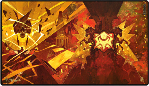 Ultimate Guard: Stitched Playmat - "Lorehold" MTG Secrets of Strixhaven Playmats Ultimate Guard