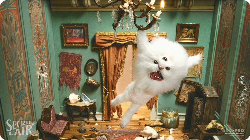 Ultra Pro: Playmat - "Aura Shards" MTG Secret Lair Diabolical Dioramas Playmats Ultra Pro
