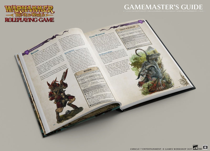 Warhammer The Old World RPG: Gamemaster's Guide Tabletop RPGs CUBICLE 7