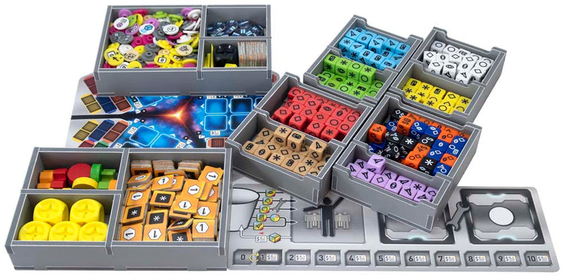 Folded Space: Board Game Organizer - Roll for the Galaxy V2 Board Game Organizer Folded Space
