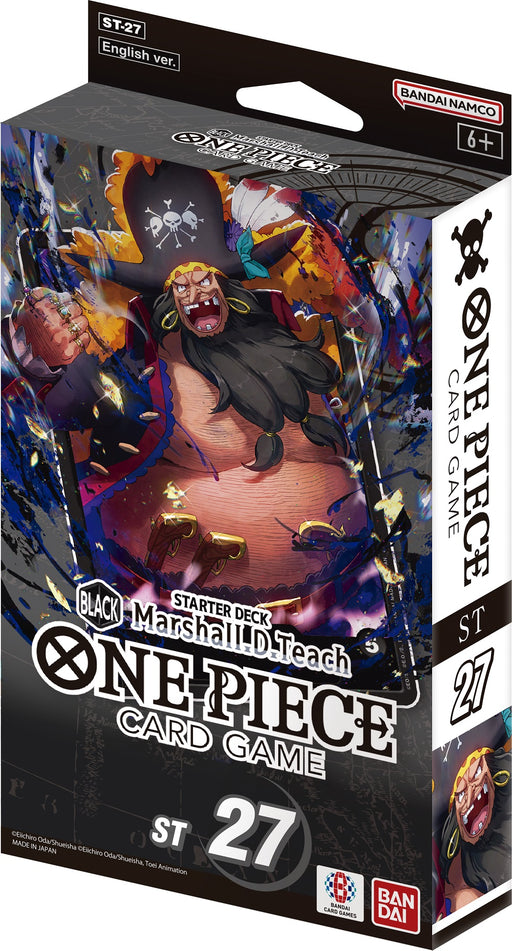 One Piece: Starter Deck - Black Marshall.D.Teach [ST-27] One Piece Sealed Bandai