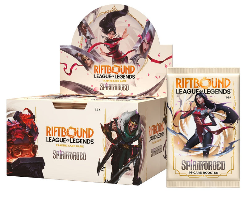 Riftbound - League of Legends TCG: Spiritforged - Booster Box (Limit 3) Riftbound Sealed UVS Games