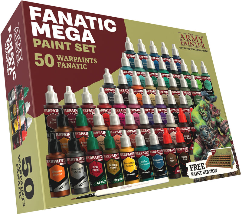 The Army Painter: Warpaints Fanatic Mega Paint Set (50)