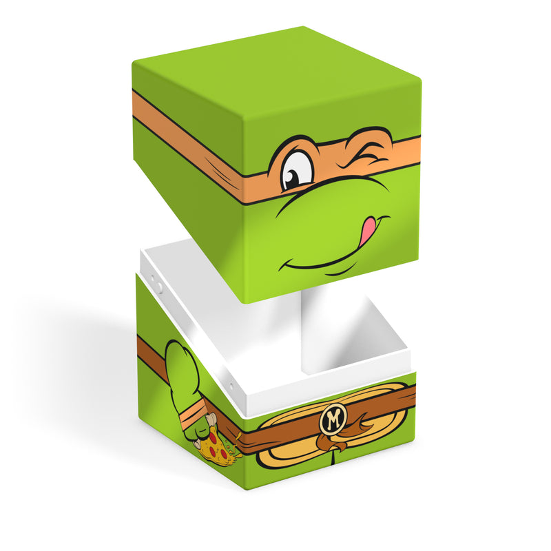 Ultimate Guard: Squaroes 100+ - "Michelangelo" Paramount TMNT Deck Boxes & Storage Ultimate Guard