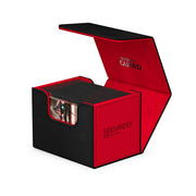 Ultimate Guard: Sidewinder 100+ - Synergy Black/Red Deck Boxes & Storage Ultimate Guard