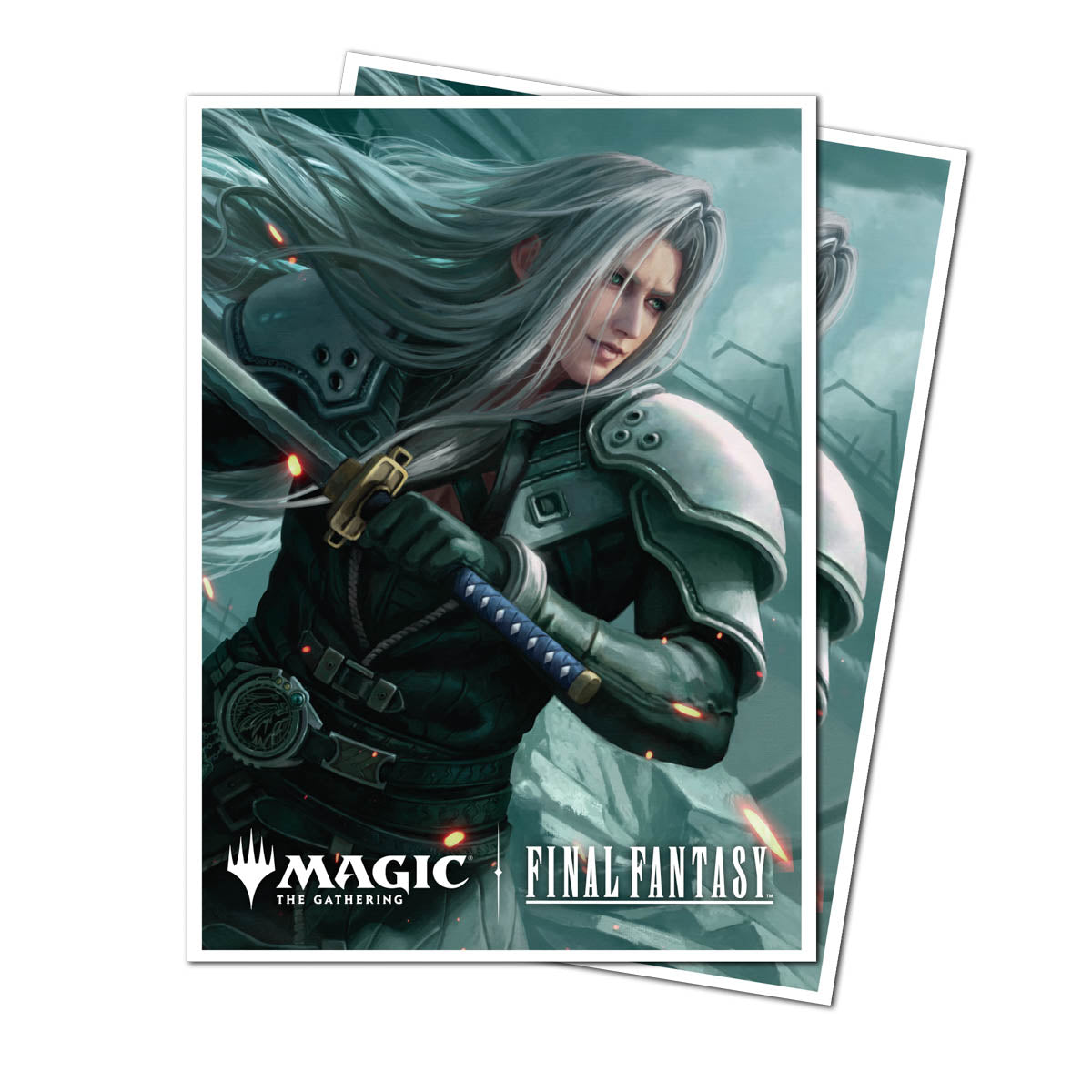 Ultra Pro: Apex Sleeves - "Sephiroth, Planet's Heir" MTG Final Fantasy Universes Beyond 105Ct Card Sleeves Ultra Pro