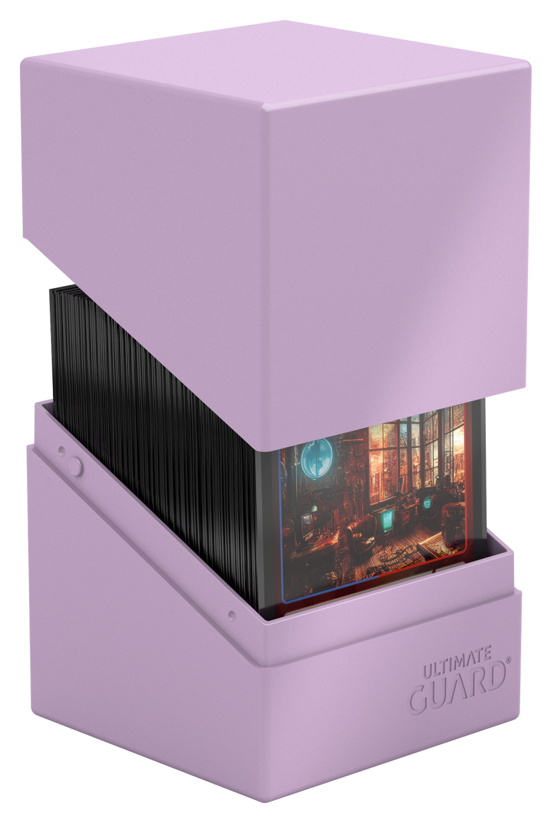 Ultimate Guard: Boulder 100+ - Pastel Solid Lavender Purple Deck Boxes & Storage Ultimate Guard