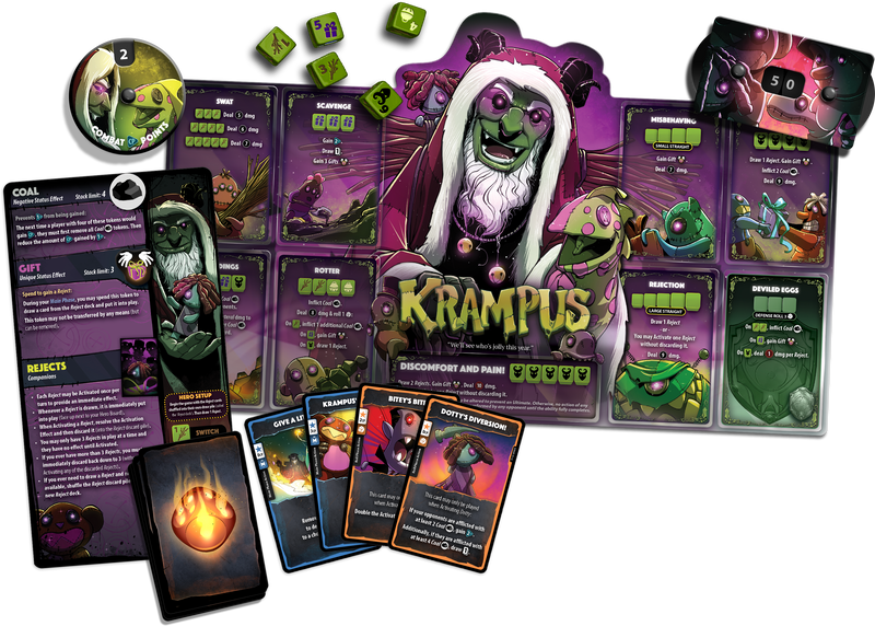 Dice Throne: Hero Pack - Krampus (Release Date: October 15) Board Games Dice Throne