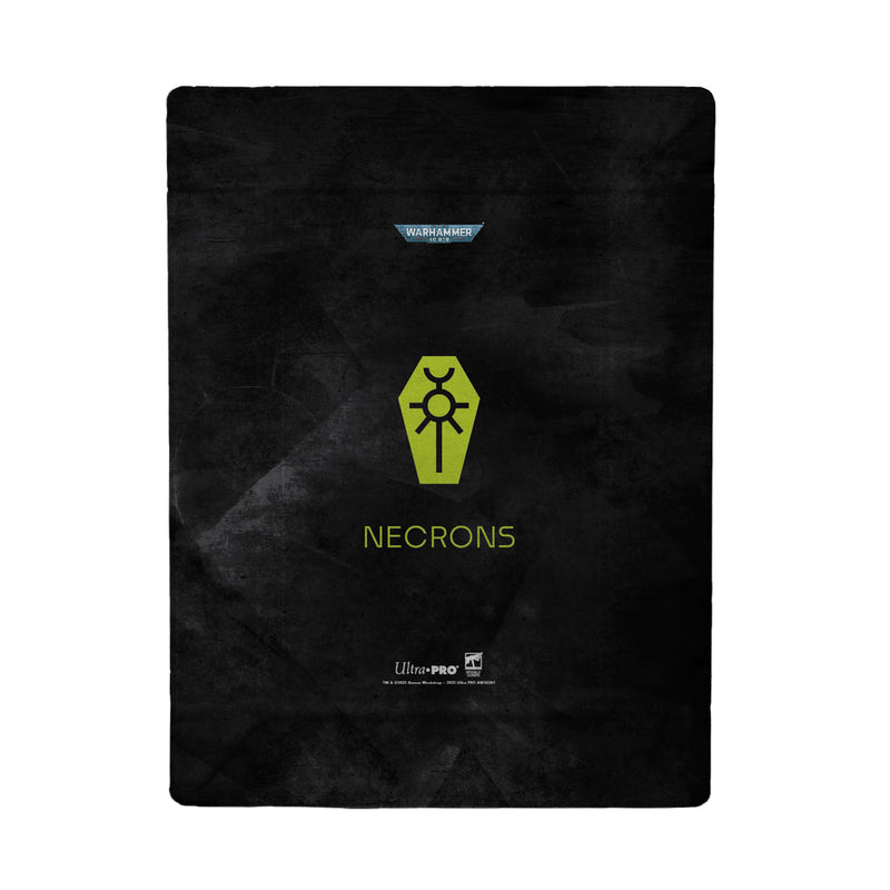 Ultra Pro: Magnetic Foldable Rectangle Dice Tray - "Necrons" Warhammer 40k Dice & Gaming Accessories Ultra Pro