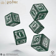 Q-Workshop: Slytherin 5Ct D6 and Pouch Dice & Gaming Accessories Q Workshop