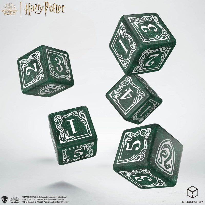 Q-Workshop: Slytherin 5Ct D6 and Pouch