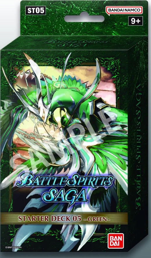 Battle Spirits Saga Verdant Wings Starter Deck Battle Spirits Saga Bandai   