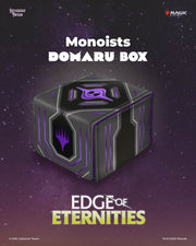 Gatherer's Tavern: DOMARU Deck Box 133+ - "Monoist" MTG Edge of Eternities Deck Boxes & Storage Gatherer's Tavern