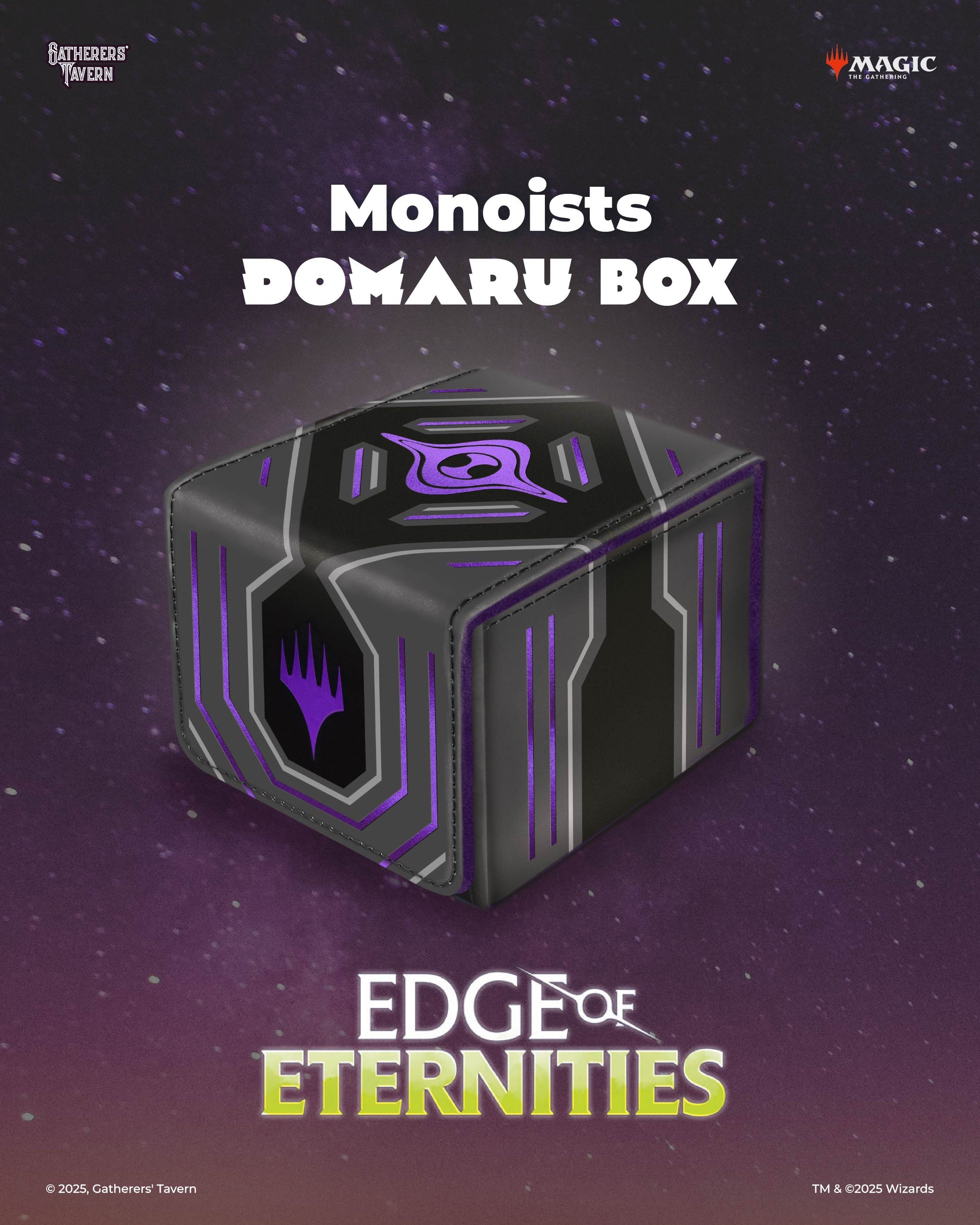 Gatherer's Tavern: DOMARU Deck Box 133+ - "Monoist" MTG Edge of Eternities Deck Boxes & Storage Gatherer's Tavern