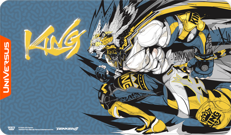 UniVersus: Playmat - "King" Tekken 8 Playmats UniVersus