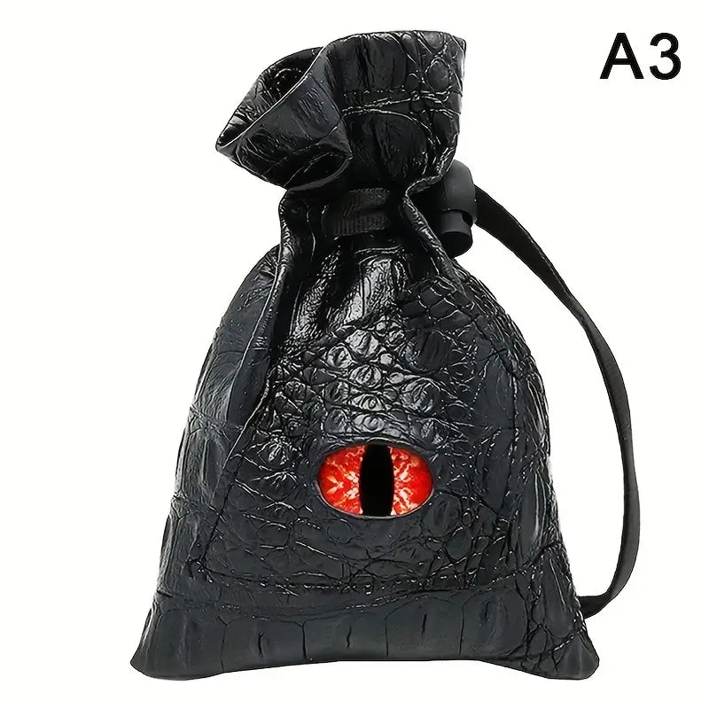 Red Dragon Eye Drawstring Dice Pouch Dice & Gaming Accessories Taps Imports
