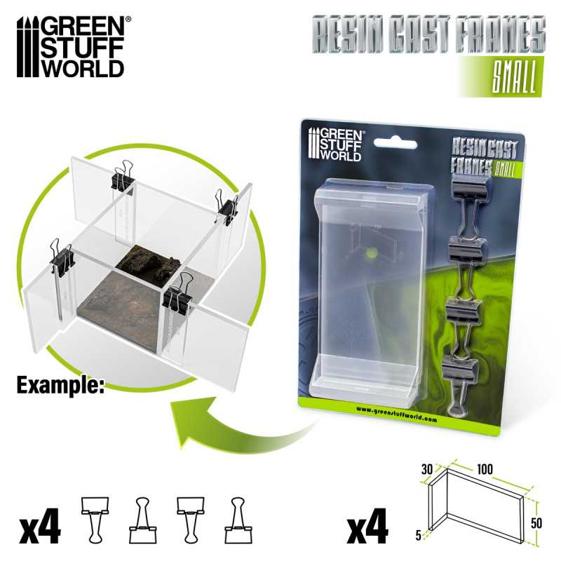 Green Stuff World: Resin Cast Frames - Small Model Tools & Glue Green Stuff World