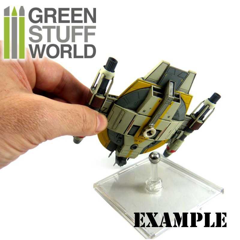 Green Stuff World: Neodymium Rotation Magnets (Extra Large) - 10 units (N52) Model Tools & Glue Green Stuff World