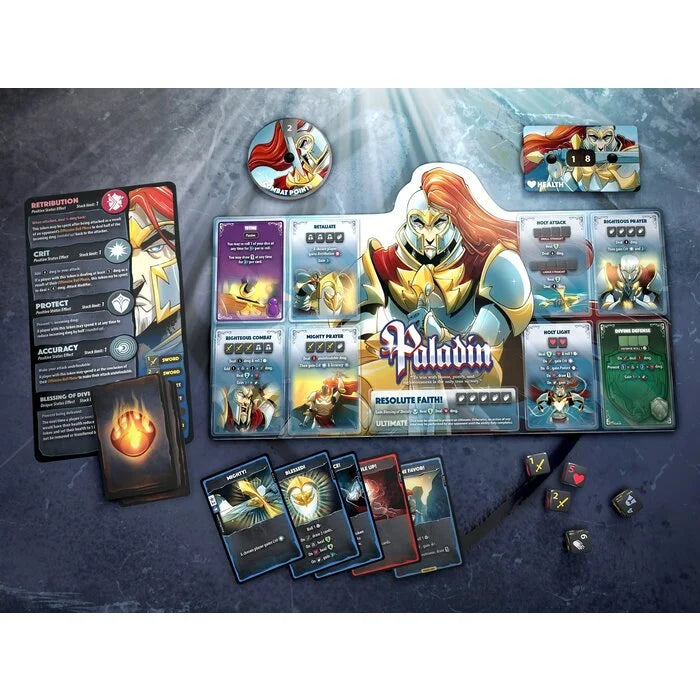 Dice Throne: Season 1 ReRolled - Monk V Paladin Board Games Roxley Games