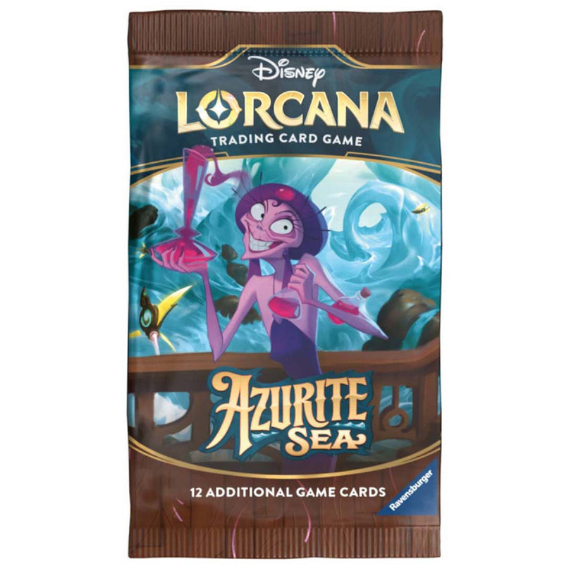 Disney Lorcana: Azurite Sea - Booster Pack Lorcana Sealed Ravensburger