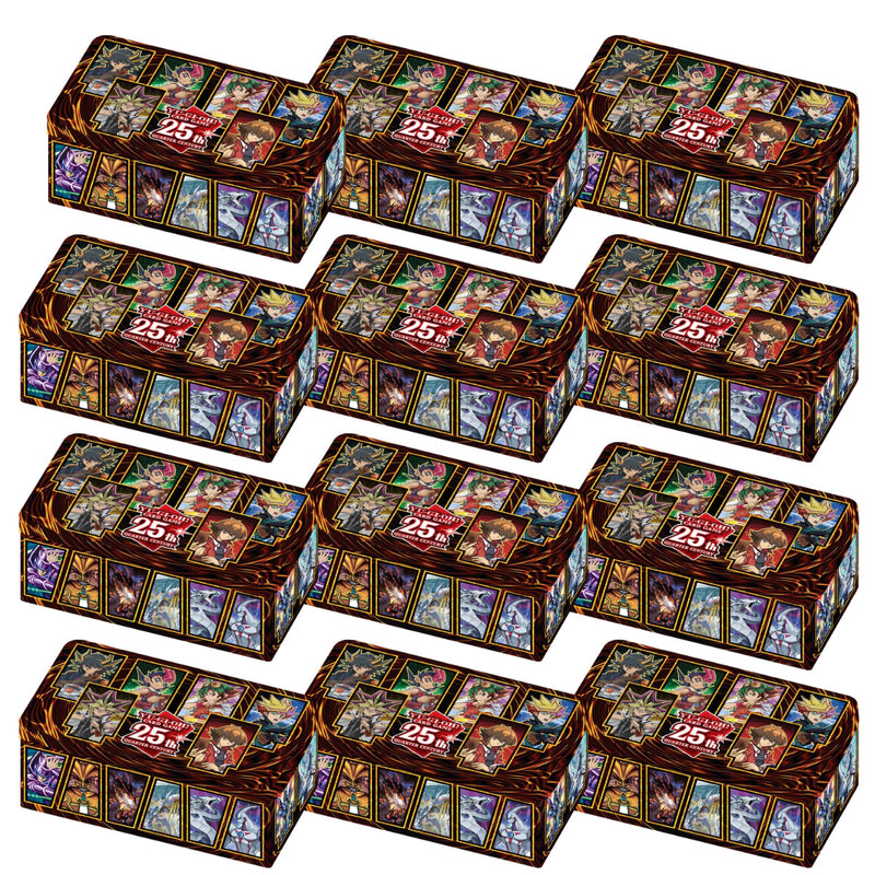 Yu-Gi-Oh! 25th Anniversary Tin: Dueling Heroes (1st Edition) (Case - 12 Tins) Yugioh Sealed Yu-Gi-Oh!   
