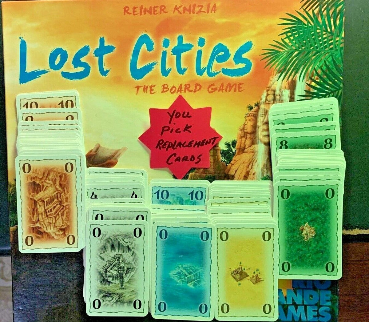 Lost Cities: The Board Game Board Games Kosmos
