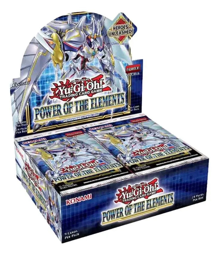 Yu-Gi-Oh! Power of the Elements Booster Box (Unlimited Edition) Yugioh Sealed Yu-Gi-Oh!   