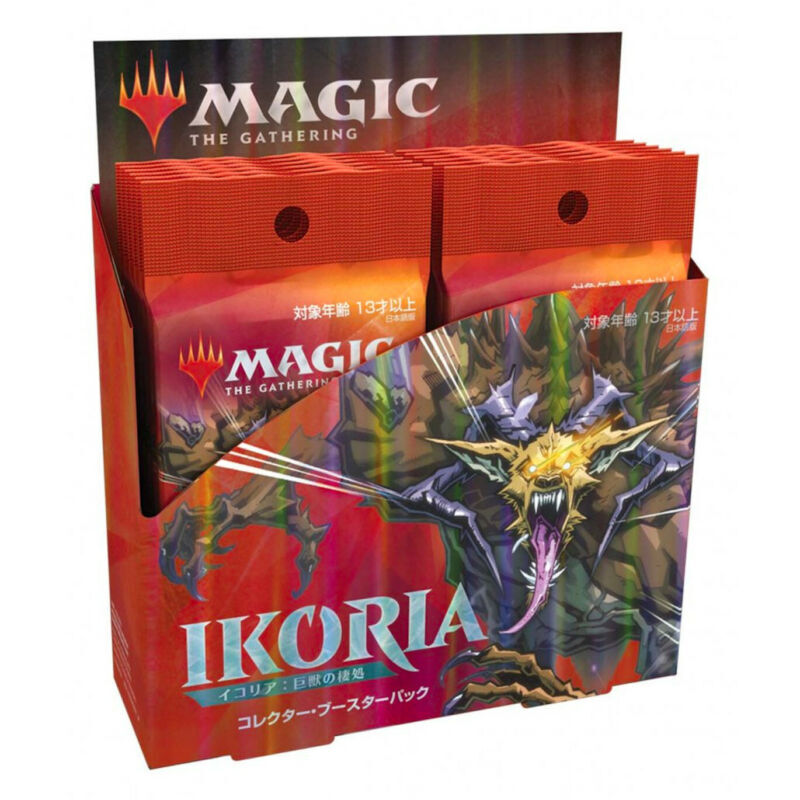MTG Ikoria: Lair of Behemoths - Collector Booster Box (Japanese) MTG Sealed Magic: The Gathering