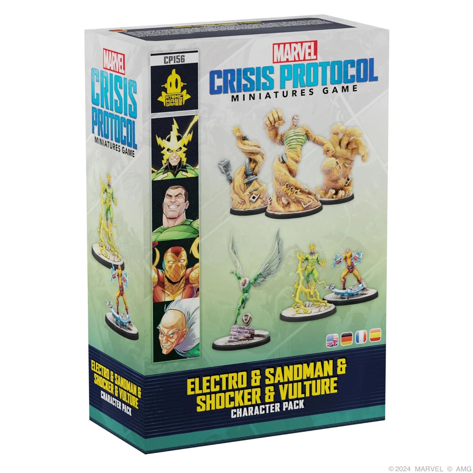 Marvel Crisis Protocol: Electro & Sandman & Shocker & Vulture Marvel Crisis Protocol Atomic Mass Games   