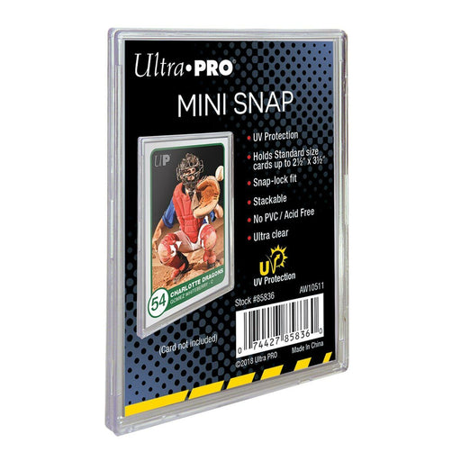 Ultra Pro: UV Mini Snap (63.5mm x 88.9mm) Card Holder Card Holders & Protectors Ultra Pro