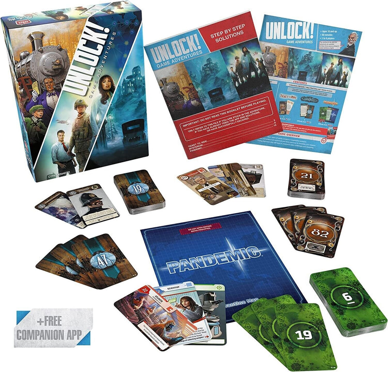 Unlock! Game Adventures Board Games Asmodee   